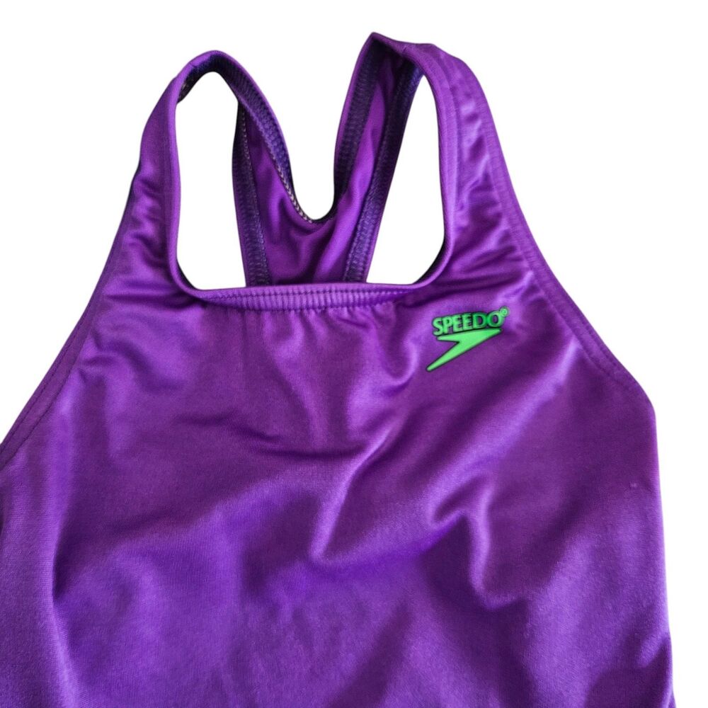 NWT 3 Speedo Girls Swimsuits Size 4 One Piece Two Piece Y2K Vintage Deadstock - Picture 4 of 13